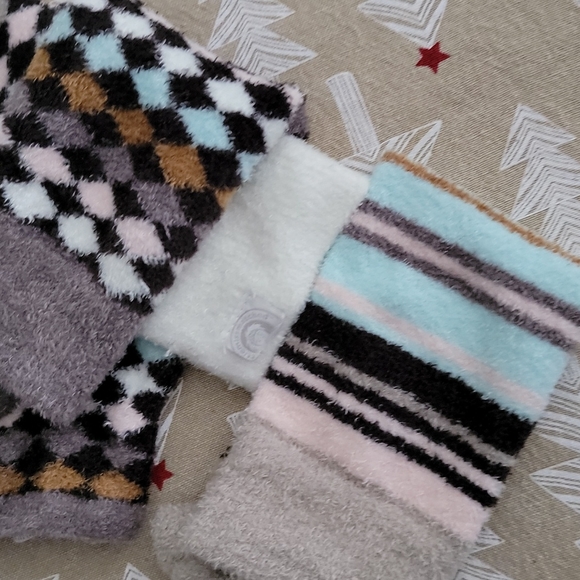 Little Miss Matched set of three 3 mix and match arm warmers, youth sized - Picture 2 of 8